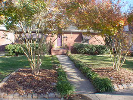 Front view of Home