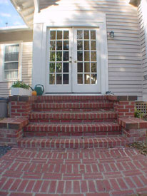 Back Brick Patio