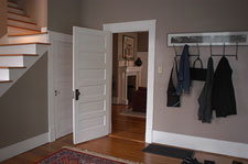 Steps and closet space