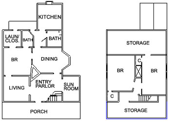 919 W Lenoir Floorplans